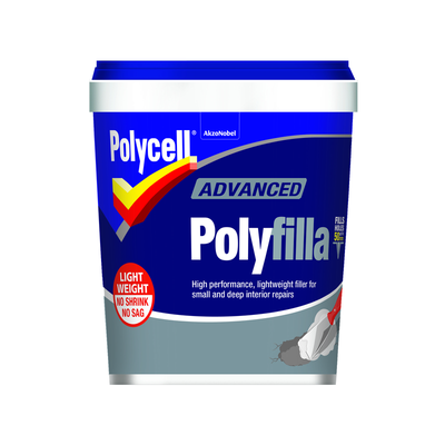 Polycell 5085022 Polyfilla Advance All In One Tub 600Ml - Thumbnail 2