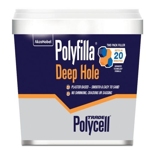 Polycell Polyfilla Trade Deep Hole Filler 1kg - Image 1