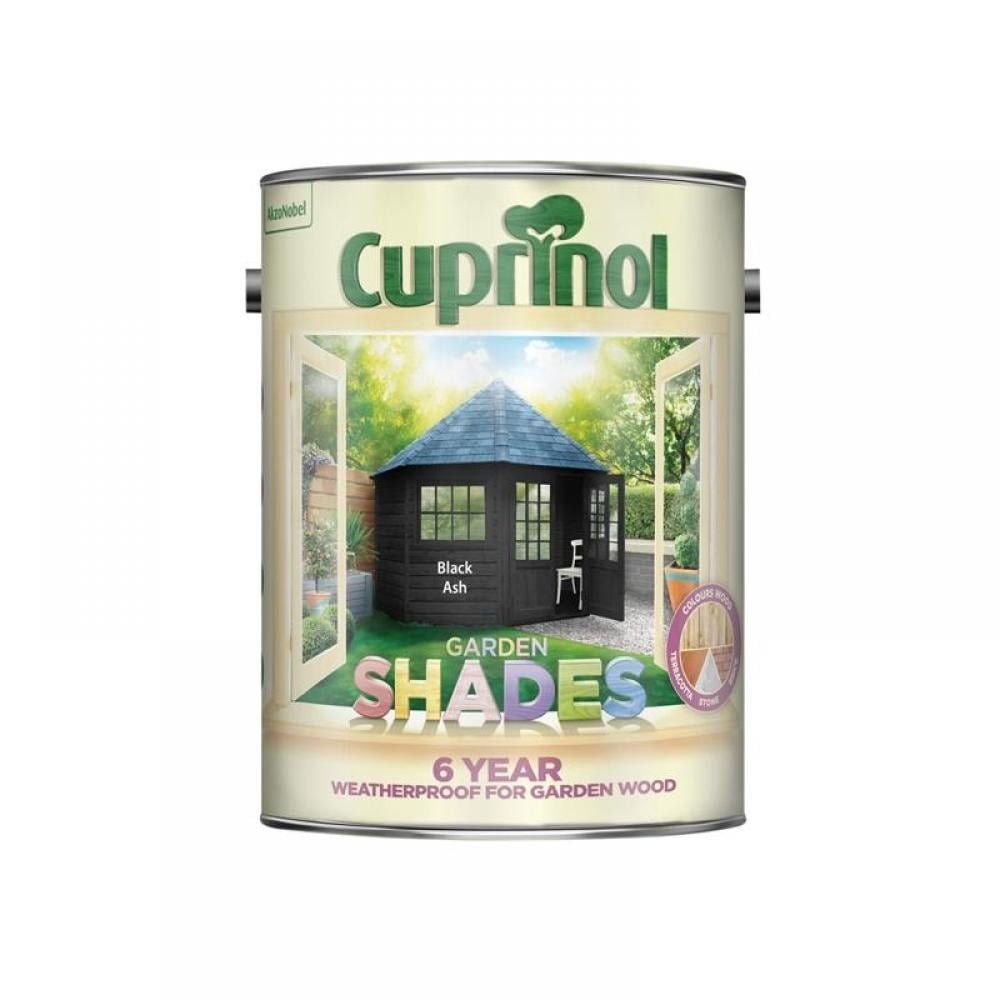 Cuprinol Garden Shades 5L Black Ash - Image 1
