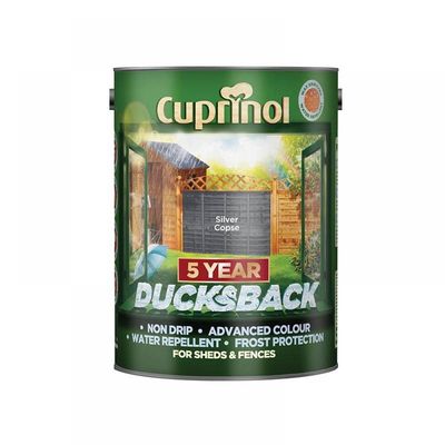Cuprinol Ducksback 5L Silver Copse