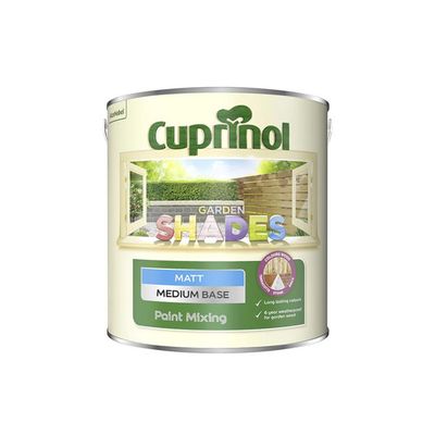 Cuprinol 5135122 Garden Shades Medium Base 2.5L