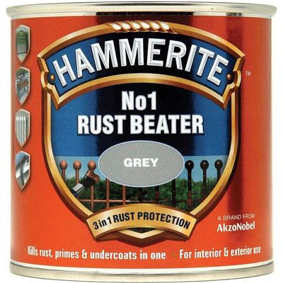 Hammerite 5158238 No.1 Rust Beater Paint Grey 250Ml