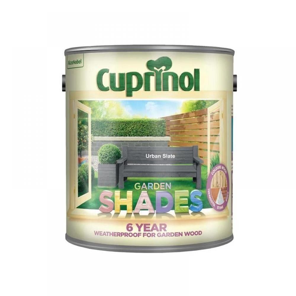 Cuprinol 5159075 Garden Shades Urban Slate 2.5 Litre - Image 1