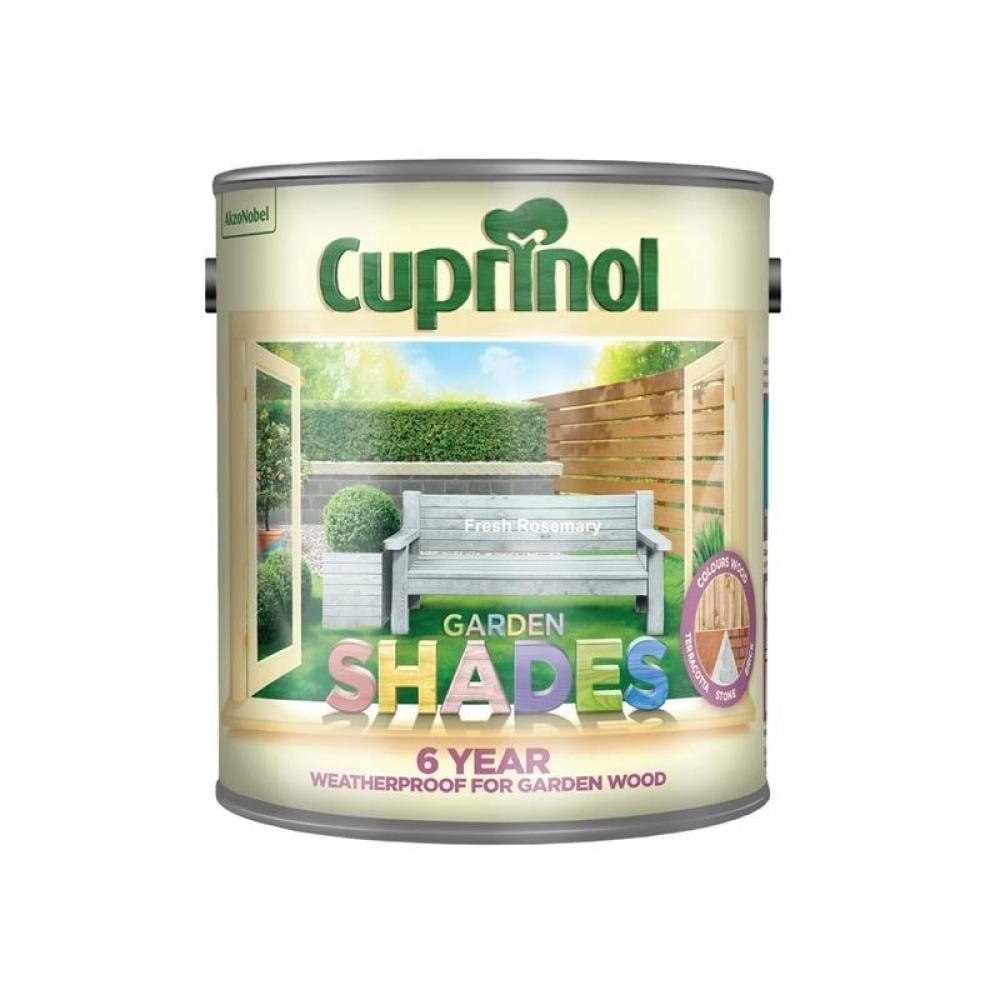 Cuprinol 5232385 Garden Shades Fresh Rosemary 2.5 Litre - Image 1