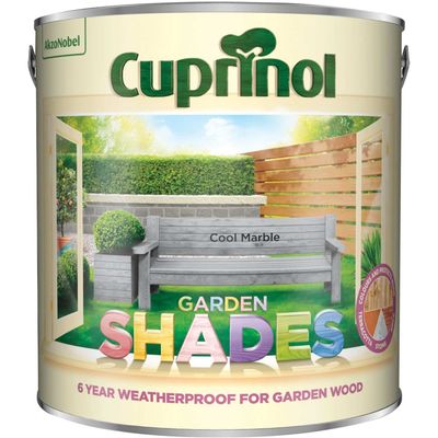 Cuprinol 5316989 Garden Shades Cool Marble 2.5 Litre - Thumbnail 2