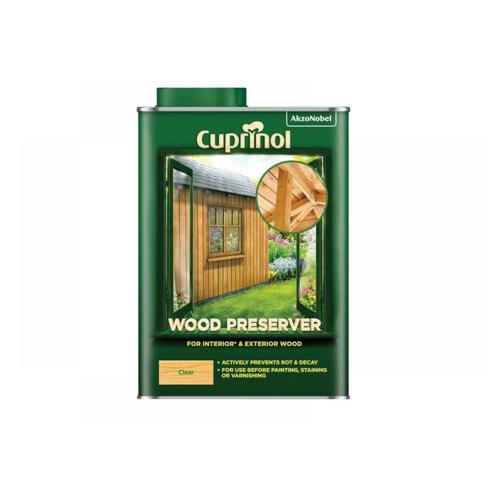 Cuprinol Wood Preserver 1L Clear - Image 1