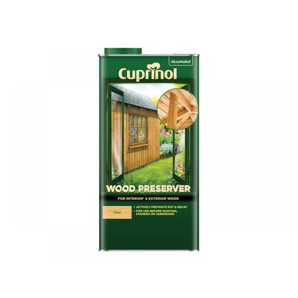 Cuprinol Wood Preserver 5L Clear - Image 1