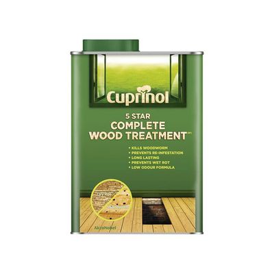 Cuprinol 5362485 5 Star Complete Wood Treatment 1L
