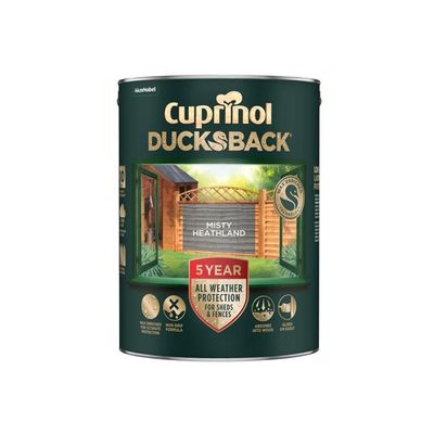 Cuprinol Ducksback Timbercare Paint - Misty Heathland