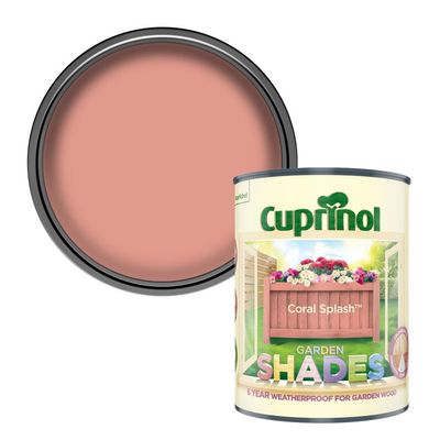 Cuprinol 5839346 Garden Shades Coral Splash 1L