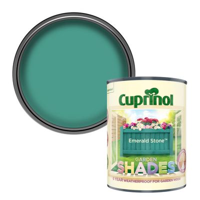 Cuprinol 5839347 Garden Shades Emerald Stone 1L