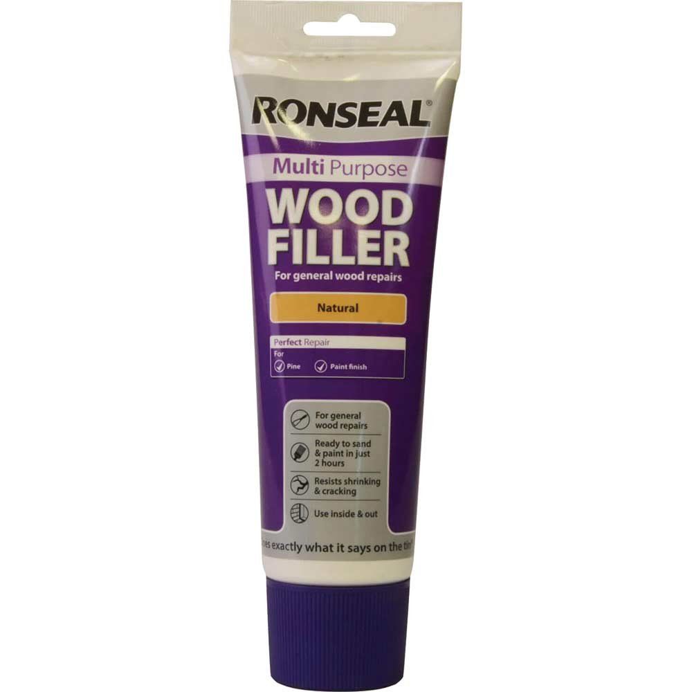 Ronseal 34740 Multipurpose Wood Filler Tube Natural 325G - Image 1