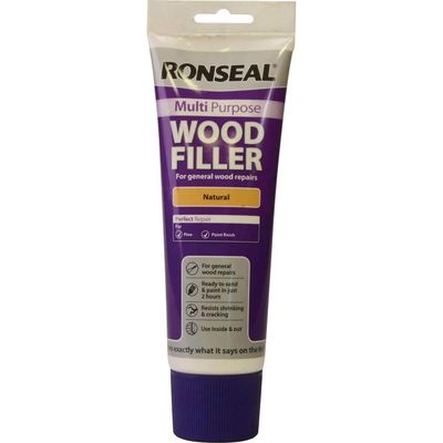 Ronseal 34740 Multipurpose Wood Filler Tube Natural 325G