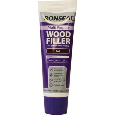 Ronseal 34743 Multipurpose Wood Filler Tube Dark 325G