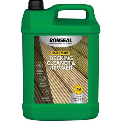 Ronseal 35903 Decking Cleaner & Reviver 5 Litre
