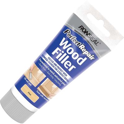 Ronseal 33368 Multipurpose Wood Filler Cartridge Dark 310Ml