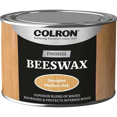 Ronseal 34547 Colron Refined Beeswax Paste Medium Oak 400G