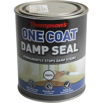 Ronseal 34578 Thompsonfts One Coat Stain Block Damp Seal 750Ml