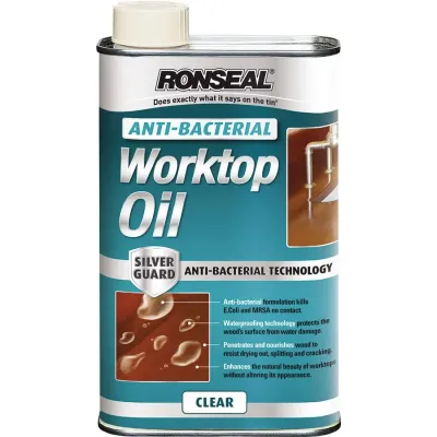 Ronseal Worktop Oil Clear 500Ml