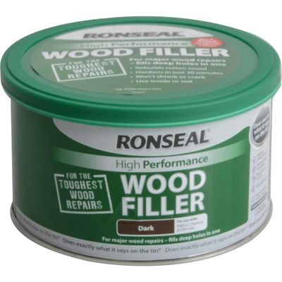 Ronseal 36383 High-Performance Wood Filler Dark 275G