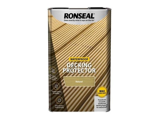 Ronseal 36435 Decking Protector Natural Oak 5 Litre