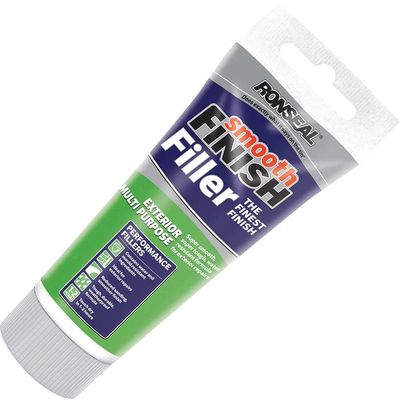 Ronseal 36561 Smooth Finish Exterior Multipurpose Ready Mix Filler Tube 330G