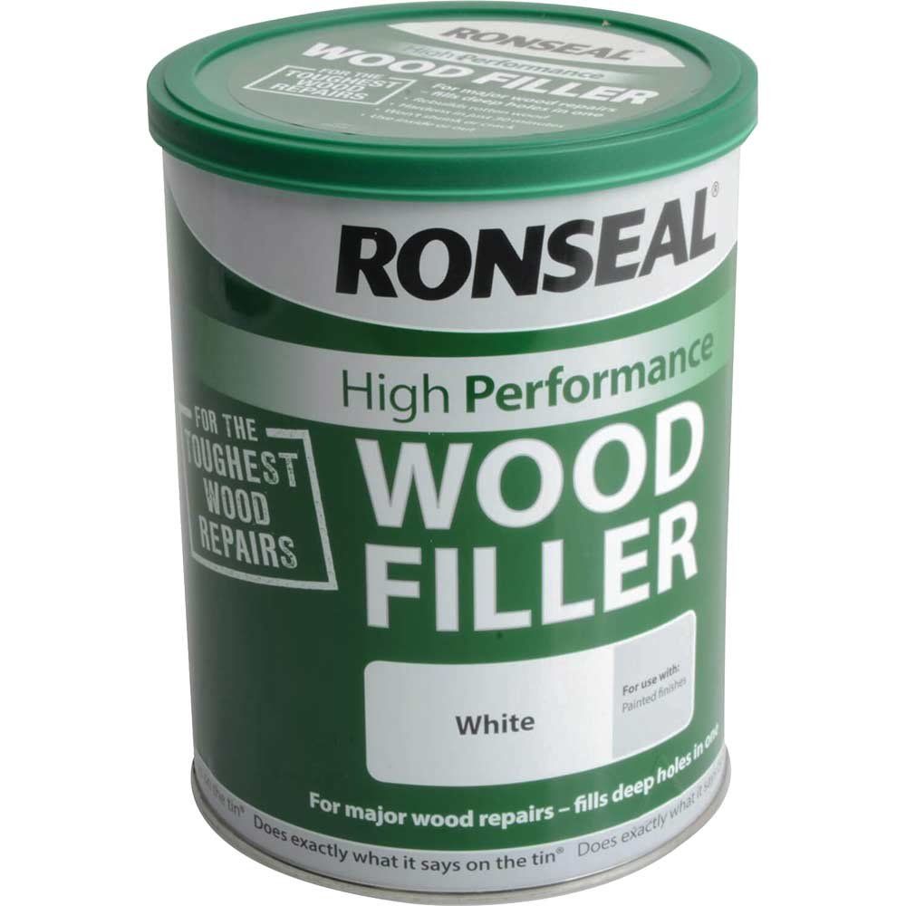 Ronseal 36660 High-Performance Wood Filler White 1Kg - Image 1