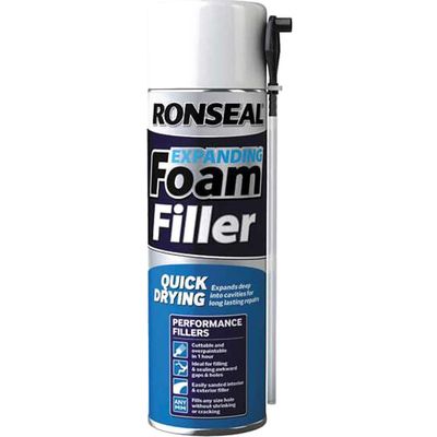 Ronseal 36781 Expanding Foam Filler 500Ml