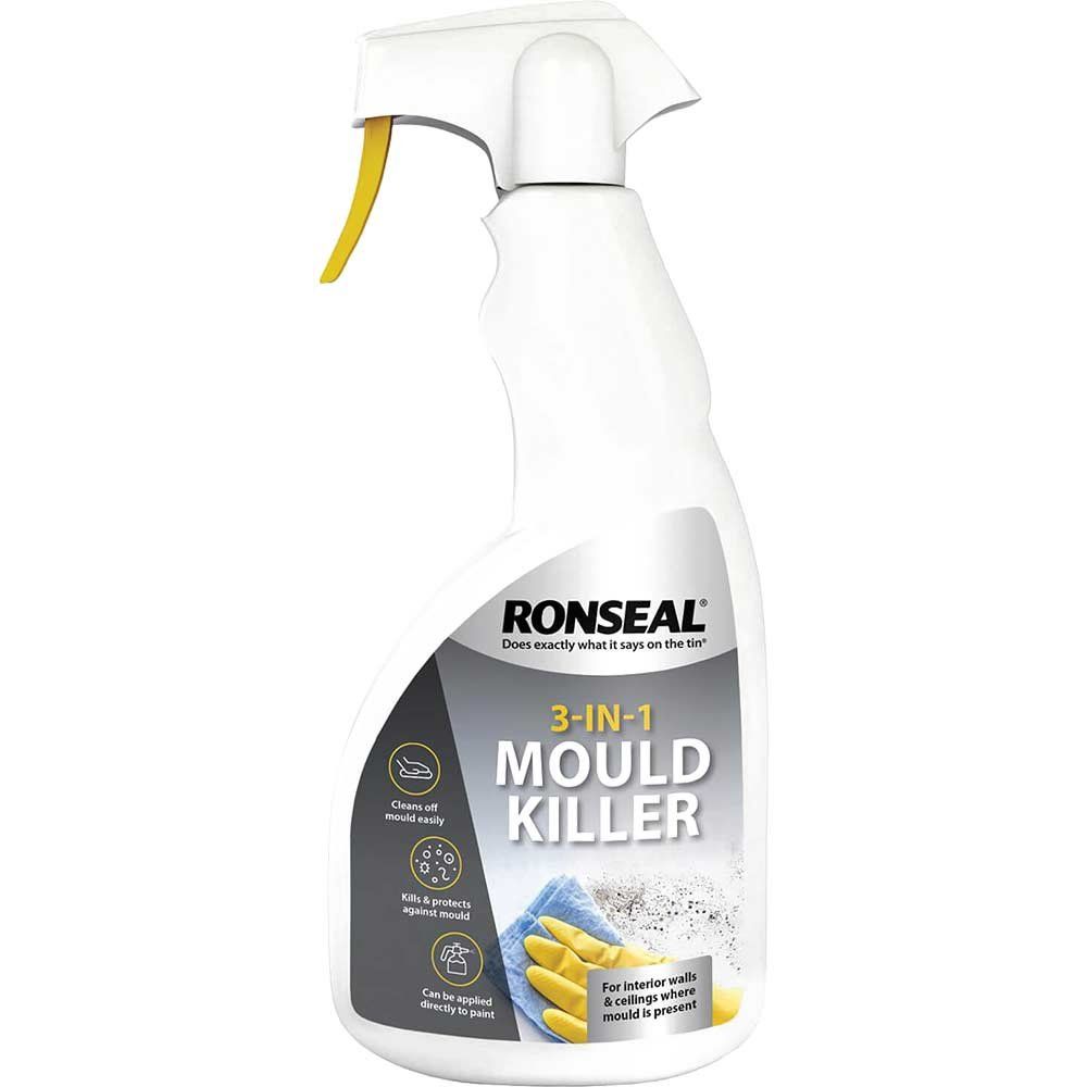 Ronseal 36962 3-In-1 Mould Killer Trigger Spray 500Ml - Image 1