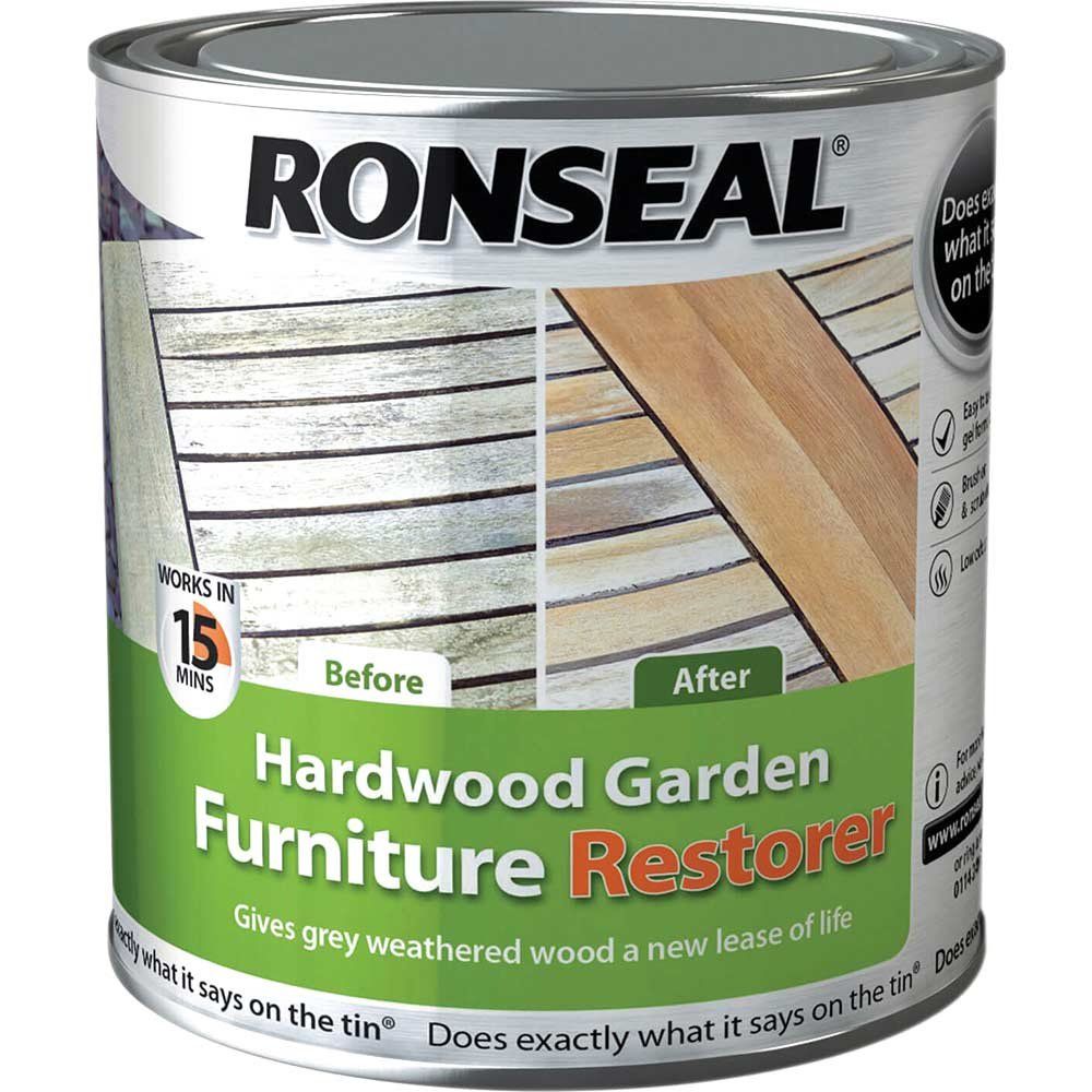 Ronseal 37359 Hardwood Garden Furniture Restorer 1 Litre - Image 1