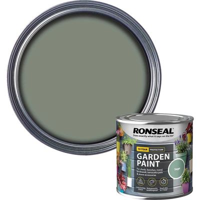 Ronseal 37371 Garden Paint Sage 250Ml