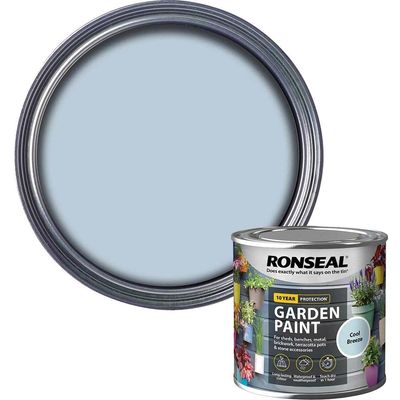 Ronseal 37374 Garden Paint Cool Breeze 250Ml