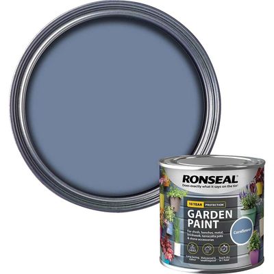 Ronseal 37375 Garden Paint Cornflower 250Ml