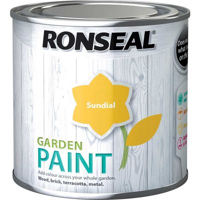 Ronseal 37390 Garden Paint Sundial 250Ml