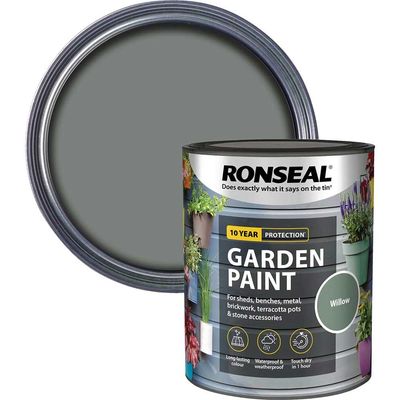 Ronseal 37396 Garden Paint Willow 750Ml