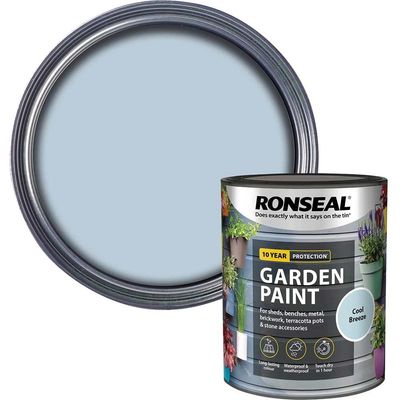 Ronseal 37398 Garden Paint Cool Breeze 750Ml