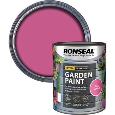 Ronseal 37407 Garden Paint Pink Jasmine 750Ml