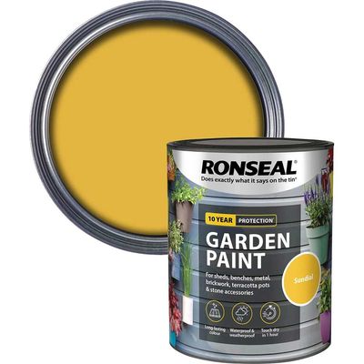 Ronseal 37414 Garden Paint Sundial 750Ml