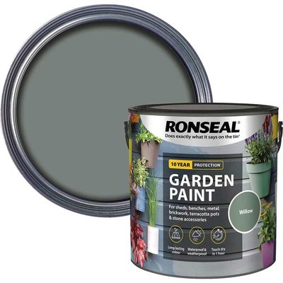 Ronseal 37420 Garden Paint Willow 2.5 Litre