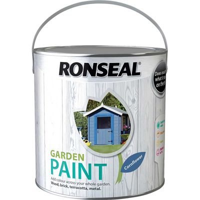 Ronseal 37423 Garden Paint Cornflower 2.5 Litre