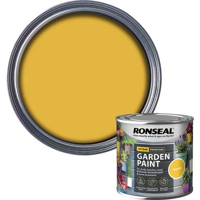 Ronseal 37602 Garden Paint Sunburst 250Ml