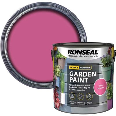 Ronseal 38513 Garden Paint Pink Jasmine 2.5 Litre