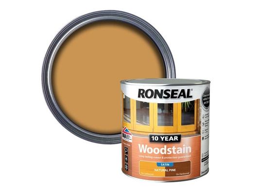Ronseal 10 Year Woodstain Natural Pine 2.5L - Thumbnail 2