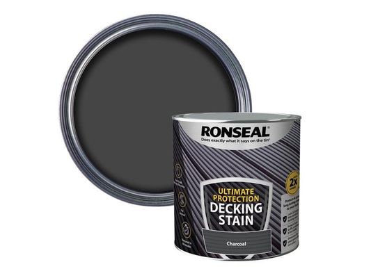 Ronseal 39108 Ultimate Protection Decking Stain Charcoal 2.5 Litre