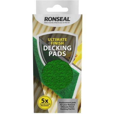 Ronseal 39349 Ultimate Finish Decking Refill Pads - Thumbnail 2