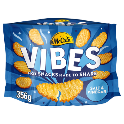 McCain Vibes Salt & Vinegar Hot Potato Snack 356g