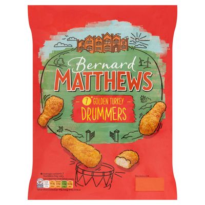 Bernard Matthews 7 Golden Turkey Drummers 350g