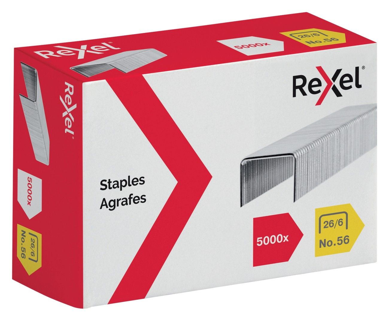 Rexel No. 56 (26/6) Staples (5000) - Image 1