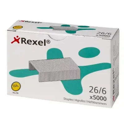 Rexel No. 56 (26/6) Staples (5000) - Thumbnail 3