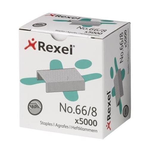 Rexel No. 66/8 Staples (5000) - Image 1